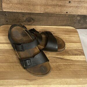 Birkenstock Kids Roma Sandals 33 2 210 C2 Black Beach Summer Vacation Strap